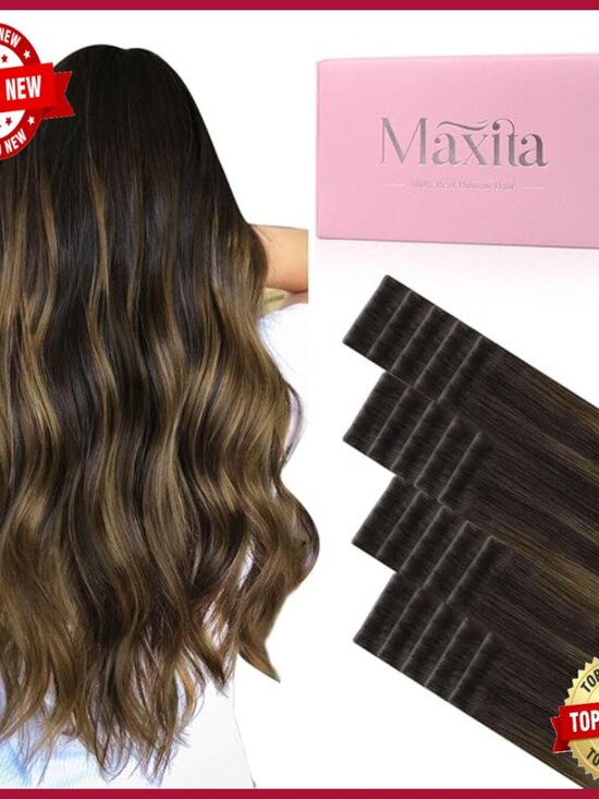 16 Inch Human Hair Tape Extensions 50g 20pcs Seamless Invisible main image 4